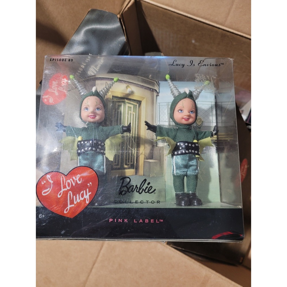 NEW I LOVE LUCY PINK LABEL BARBIE LUCY IS ENVIOUS WOMEN FROM MARS EPISODE 89